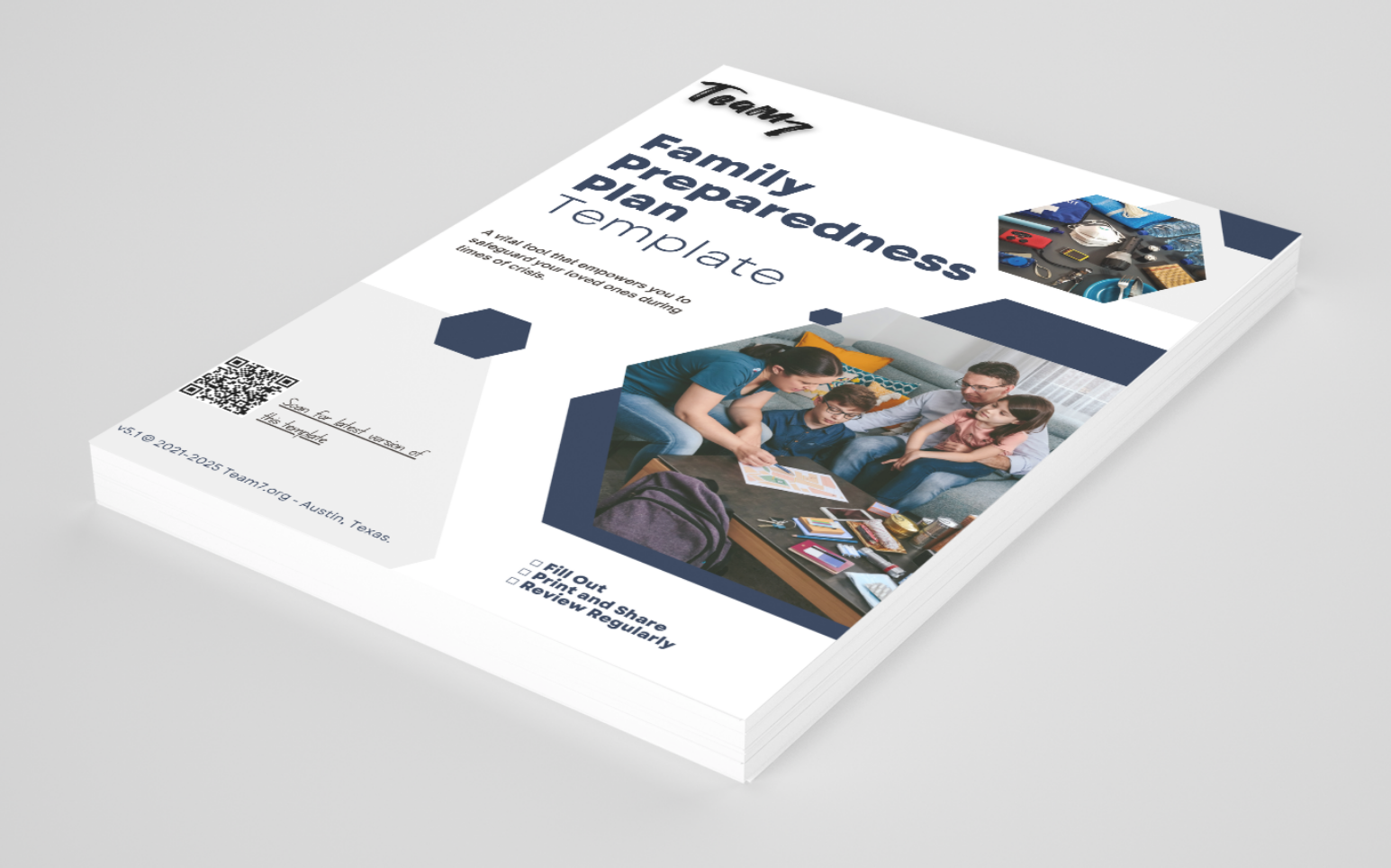 You are currently viewing Family Preparedness Plan Template: Be Ready for Anything