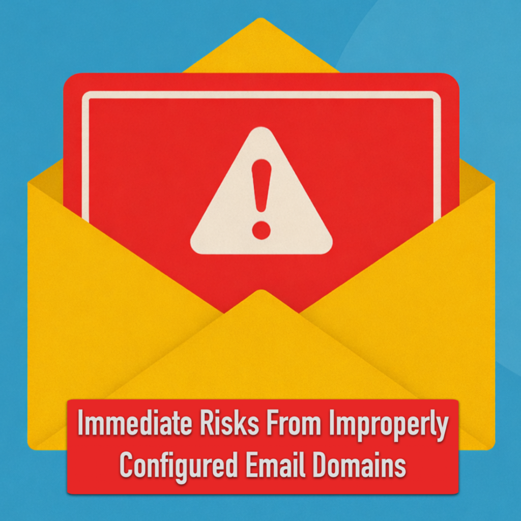 Immediate Risks From Improperly Configured Email Domains